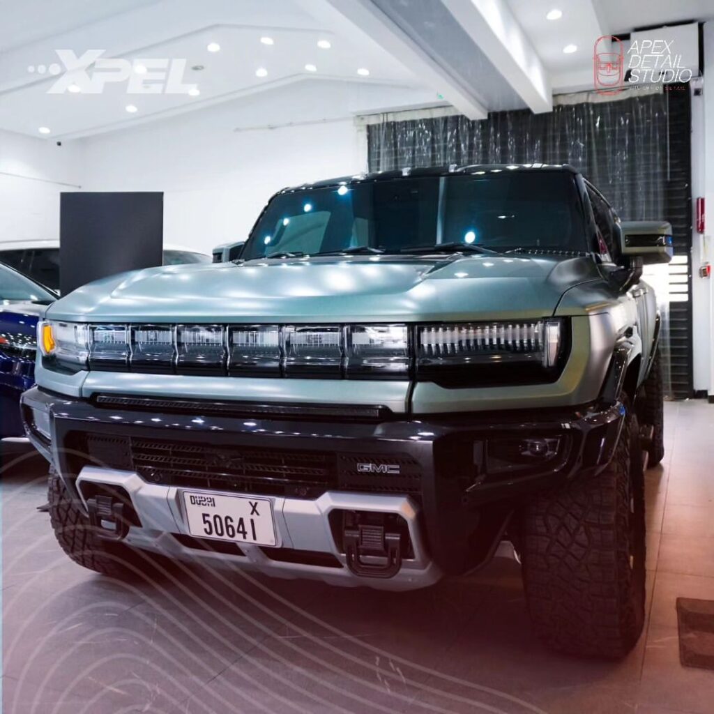 luxury car ppf GMC Hummer EV 