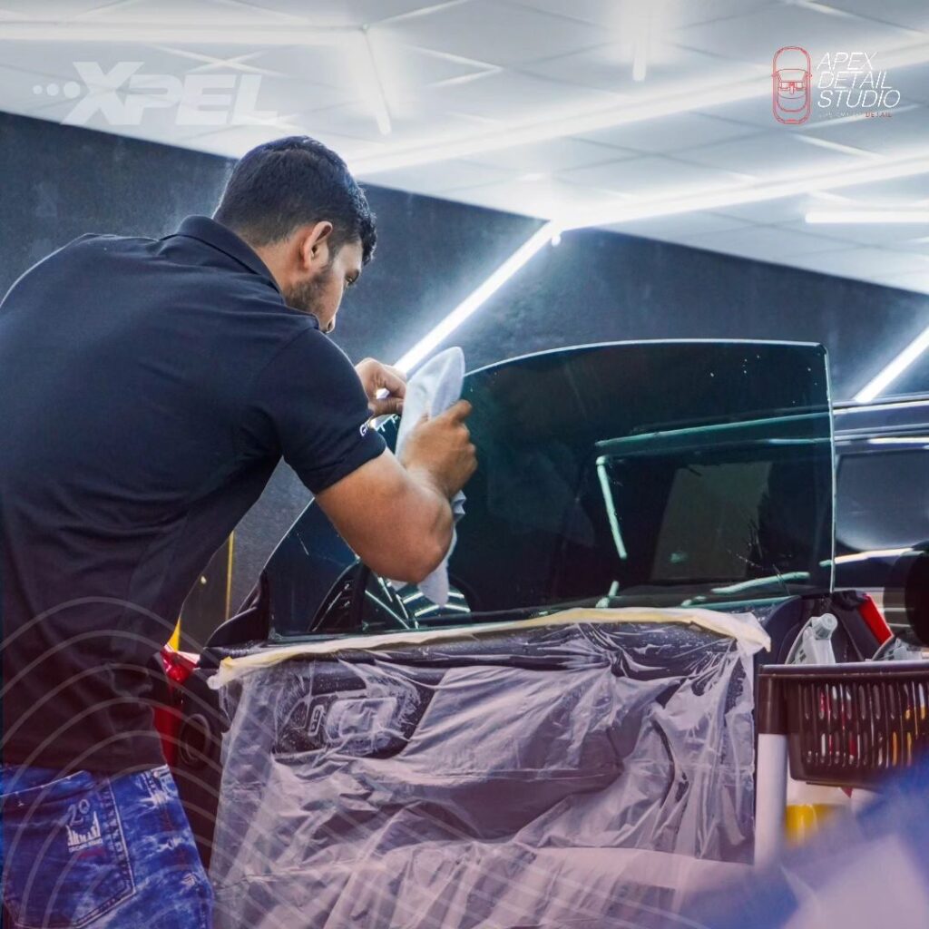 Windows tinting Dubai for car comfort and style