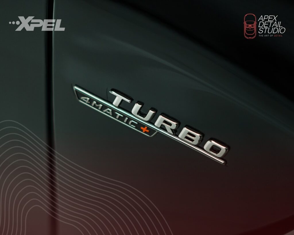 Hydrophobic XPEL PPF for Mercedes paint protection