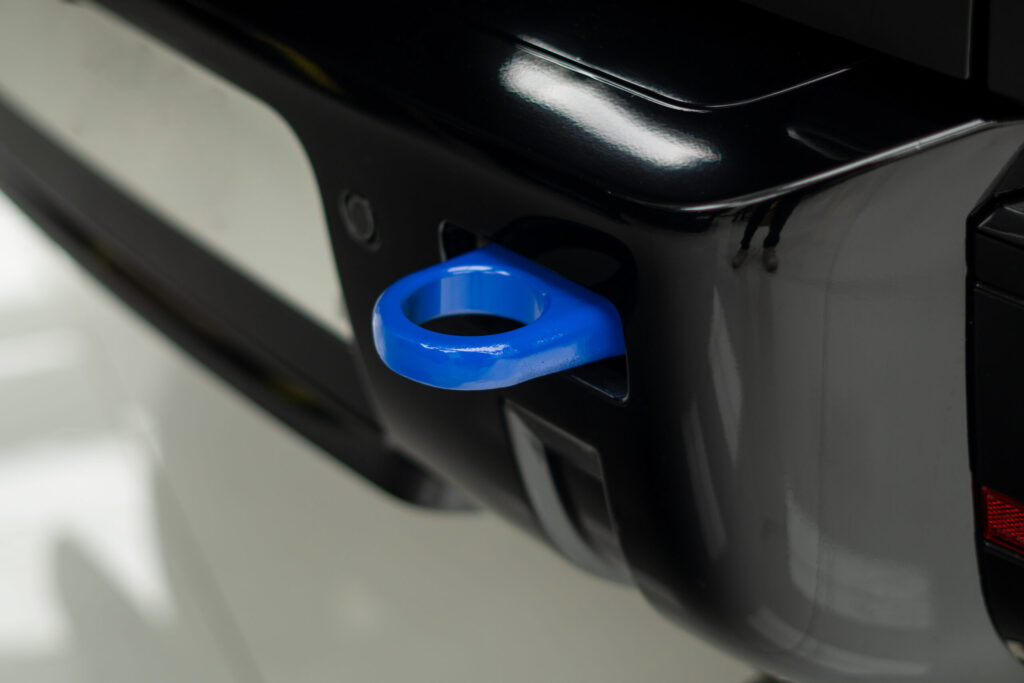 land rover defender stepney towing clip