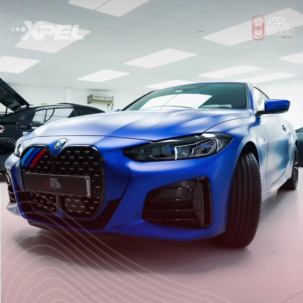 BMW M XPEL paint protection film in Dubai